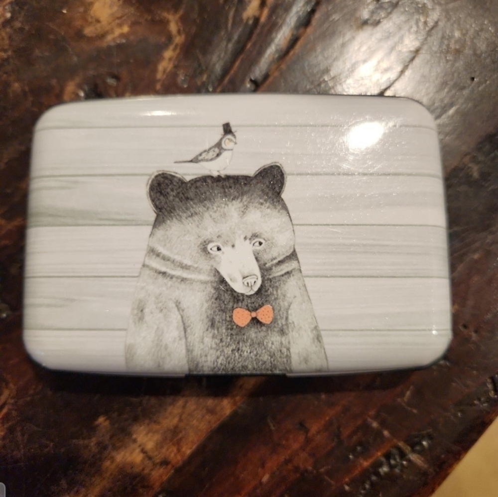 Credit card wallet. Rfid aluminum